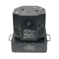 GLITTERFIRE 1300W Projecteur Fontaine Rotatif à Double Tête Blanc Froid Contrôlé DMX512 Étanche IP33 pour Mariages
