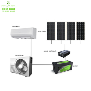 Aire Acondicionado Híbrido Solar de 1.5HP, 2HP, 3HP, Aire Acondicionado Solar Fuera de la Red para Hogar y Oficina H-CA-321110-1 - Product Image 1