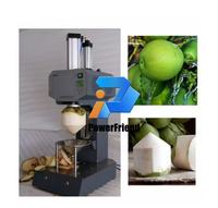 Machine à peler les noix de coco automatique commerciale avec moteur, éplucheur de noix de coco vertes