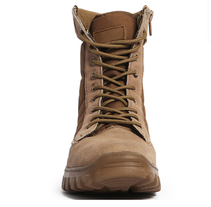 Botas ligeras para desierto TSB0902 para hombre, tallas 39-45, botas de combate para desierto, cuero vacuno, gamuza color caqui - Product Image 6