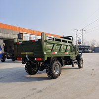 Petit camion à benne basculante diesel à quatre roues motrices, carrosserie de conteneur, véhicule de transport agricole pour l'ingénierie minière avec boîte de vitesses