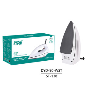 Plancha eléctrica Winning Star ST-138 1100W-1300W, plancha en seco con control de temperatura ajustable para planchar ropa - Product Image 1
