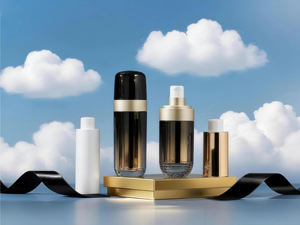 Flacon sans air rechargeable AINA 30ml/50ml avec pompe sans air pour sérum et lotion corporelle - Product Image 1