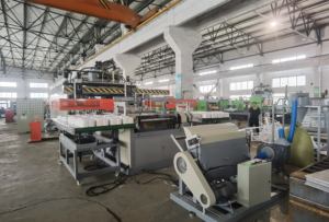 Prensa de termoformado de contenedores de espuma para caja de concha/hamburguesa/para llevar. Máquina automática para hacer cajas de comida rápida <span class=keywords><strong>FU</strong></span> SHI PS - Product Image 2