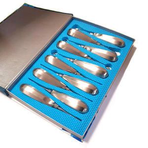 10ชิ้นสแตนเลสยกรากลิฟท์เครื่องมือทันตกรรมสกัดฟัน - Product Image 4