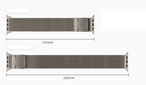 New Metal Milanese Loop Strap for Apple Watch S10 11 46mm Ultra 49mmm SE 44mm 42mm Parachute Buckle Stainless Steel Watch Band - Product Image 4