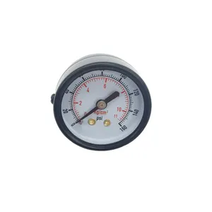 タイヤ水空気ガス測定用の工業用蒸気醸造圧力計