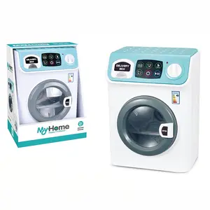 Préscolaire Enfants appareils ménagers semblant jouet multifonction à piles lavage machine appareils ménagers rondelle
