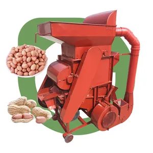 Industrial Amendoim Groundnut Decorticator Casca Remover Thresh Sheller Deshell Shell Preço Máquina no Quênia