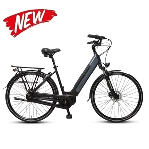 Vélo de ville électrique TXED 28 pouces <span class=keywords><strong>8</strong></span> vitesses 700c avec cadre en alliage d'aluminium, moteur central 36V 250W, autonomie de 60 km et écran LCD - Product Image 3