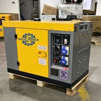 Heimgebrauch 10kVA 12kVA 15kVA Kleine Leise Dieselgeneratoren Luftgekühlt mit Elektrostart Stabile Spannung Notstromversorgung