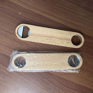 Abridor de Botellas de Cerveza Plano con Mango de Madera al por Mayor para Bares, Cocinas y Restaurantes - Product Image 6
