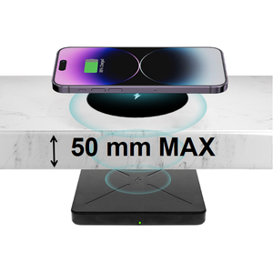 <span class=keywords><strong>Chargeur</strong></span> sans fil à <span class=keywords><strong>induction</strong></span> invisible OEM 10W 50mm pour téléphones Chargement de bureau en bois dur OTP OVP Emballage Design personnalisable - Product Image 1