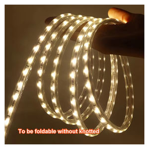 Tira de Luces LED Solares IP65 Blanco Cálido para Jardín Exterior con Alto CRI 95 y Función Regulable - Product Image 2