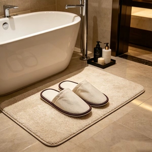 Chinelos de Hotel Personalizáveis, Chinelos Descartáveis para Spa, Chinelos Laváveis de Bico Fechado para Quartos de Hóspedes, Uso Doméstico e Viagem - Product Image 5