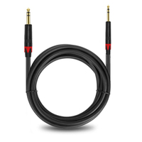 Câble audio stéréo équilibré 6.35MM 1/4 pouces TRS mâle à mâle pour clavier de basse pour moniteurs de studio
