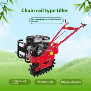 Cultivateurs multifonctionnels personnalisés à petite chaîne pour le labourage des champs de légumes, applicateurs d'engrais et machines à herboriser pour l'exportation - Product Image 3
