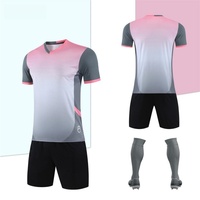 Ensemble de maillots de football personnalisés FUYI, design gratuit, respirant, maillot de football de haute qualité, uniforme de football pour hommes