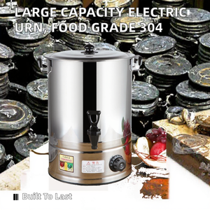 Olla Eléctrica de Gran Capacidad de 45L, 220V, Acero Inoxidable 304 de Grado Alimenticio, con Aislamiento Automático, para Cocinar y Mantener Alimentos Calientes - Product Image 2