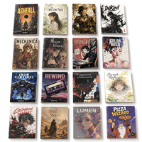 Impression personnalisée de mangas, impression de bandes dessinées, impression de livres reliés et brochés, impression offset couleur