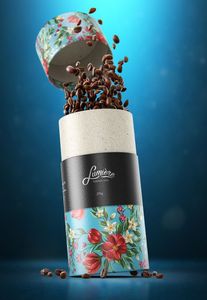 Emballage personnalisé en tube <span class=keywords><strong>de</strong></span> papier cartonné pour thé, parfum, café en vrac, écologique et artisanal - Product Image 2