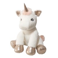 Nouveauté 2025 – Jouets en peluche lourds et super doux brodés, animaux de Noël (dinosaure, licorne) pour enfants, certifiés