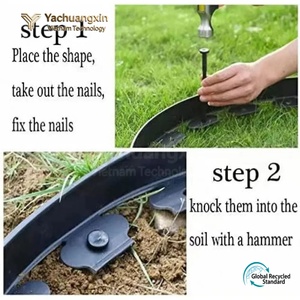Black Steel Industrial Grade Tent Pegs with Spiral Design and PP Handle for Outdoor Camping All Seasons Use - Product Image 4