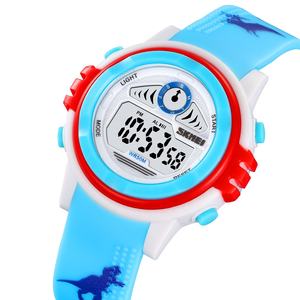SKMEI 2266 électronique enfants enfants dessin animé coloré étanche garçons filles belles montres-bracelets numériques Relojes - Product Image 6