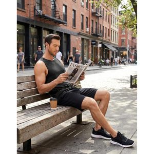FOXA Débardeur pour homme à séchage rapide, sans manches, pour la musculation, l'entraînement estival, les vêtements décontractés - Product Image 5