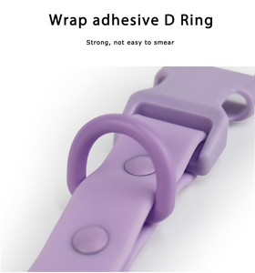 Wholesale Waterproof Dog Collar Durable Outdoor Walking Solid Color Washable Pvc Rubber Dog Collar - Product Image 4