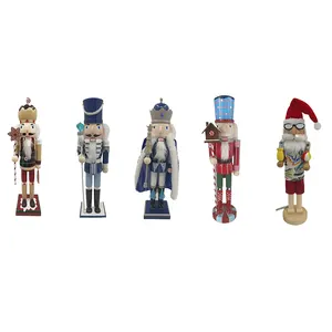Popular Hot-sale 4ft Wooden Christmas Nutcracker Soldiers For Indoor Outdoor Christmas Holiday Decoration