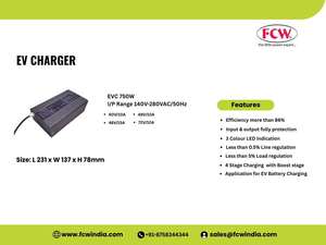 Chargeur de batterie au lithium pour véhicule électrique, alimentation AC/DC pour scooter et vélo électriques - Product Image 3