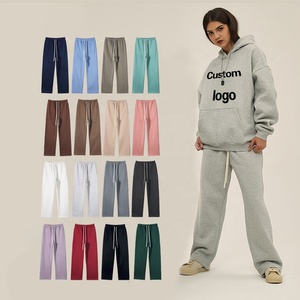 <span class=keywords><strong>Pantaloni</strong></span> della <span class=keywords><strong>tuta</strong></span> a gamba larga Unisex con Logo personalizzato <span class=keywords><strong>pantaloni</strong></span> della <span class=keywords><strong>tuta</strong></span> in pile a gamba dritta <span class=keywords><strong>pantaloni</strong></span> della <span class=keywords><strong>tuta</strong></span> da <span class=keywords><strong>uomo</strong></span> 350GSM - Product Image 1