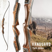 Ensemble d'arc recurve traditionnel en bambou fait à la main pour la chasse et le tir sportif