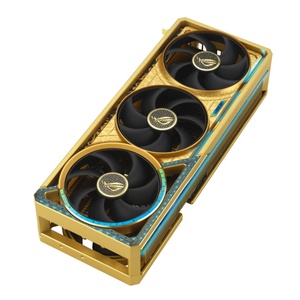 การ์ดจอ ASTRAL RTX5080 O16G DHAHAB-CORE รุ่นใหม่ ระบายความร้อนด้วยพัดลม GDDR7 PCIe 5.0 หน่วยความจำ 20Gbps 433 TOPs AI สำหรับเล่นเกมบนพีซี - Product Image 2