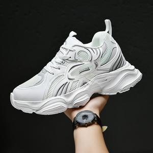 Zapatillas Retro de Moda con Cordones, Estilo Dad Shoes, Suela Gruesa, Aumento de Altura, Zapatos de Pasarela para Hombre, Zapatillas Deportivas, Zapatillas para Hombre, Zapatos Elegantes para Hombre - Product Image 3
