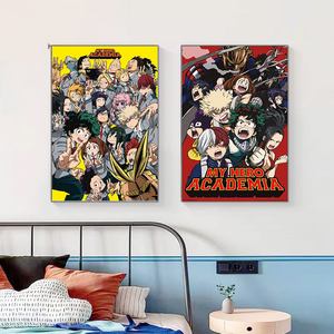 Poster Anime 3D khổ lớn in theo yêu cầu, bán buôn, kích thước 90*60, ảnh hologram Nhật Bản, poster gợi cảm trang trí tường - Product Image 4