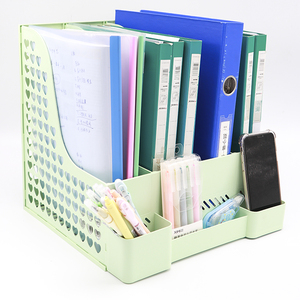 Yuzmei Nhựa Lưới Tập Tin Khay Tài Liệu Tạp Chí Giá Tạp Chí Chủ Tập Tin Khay 4 Ngăn Tạp Chí Tổ Chức - Product Image 4