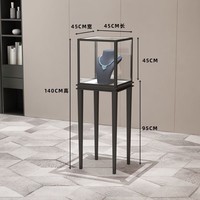 Vitrine de présentation en verre pour bijouterie, comptoir de magasin de détail, mobilier de magasin, vitrine pour bijoux et montres