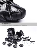 Patins à roulettes EACH à 4 roues pour adultes, hommes et femmes, chaussures souples, patins en ligne HV