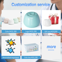 Nettoyeur à ultrasons personnalisé avec logo ODM pour prothèses dentaires, appareils orthodontiques, gouttières de rétention, IPX7, en acier inoxydable, pour laboratoire dentaire, vente en gros