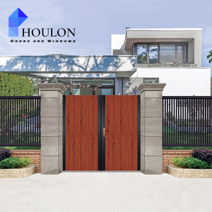 Barrières de sécurité concurrentielles fabriquées <span class=keywords><strong>en</strong></span> Chine Portes <span class=keywords><strong>d</strong></span>'<span class=keywords><strong>entrée</strong></span> extérieures <span class=keywords><strong>en</strong></span> ferronnerie à bas prix Modèle <span class=keywords><strong>d</strong></span>'ouverture rétractable automatique - Product Image 5