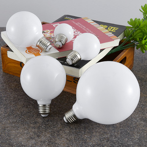 Led <b>Dragon</b> Ball Bulb G125 E26 Ac Wide Voltage Flicker Free Milky White Glass Home Hotel Office <b>Lighting</b> - Product Image 2
