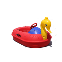 Haute qualité en plastique électrique pare-chocs bateau famille enfants piscine aire de jeux flotteur pas gonflable petit Mini Jet Boat parc aquatique en plein air