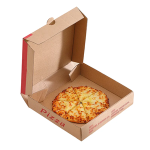 Caja <span class=keywords><strong>de</strong></span> <span class=keywords><strong>Pizza</strong></span> Personalizada Impresa con Logo <span class=keywords><strong>de</strong></span> Fabricante Líder - Product Image 3