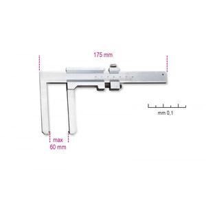 BETA - 016500050 Manómetro deslizante para discos de freno lectura a 0,1mm-EAN 8014230179124 FRENOS Y RUEDAS - Product Image 1