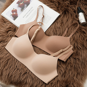 Soutien-gorge sans couture de haute qualité, sans armatures, lingerie douce pour femmes, bretelles ajustables, soutien-gorge push-up pour femmes - Product Image 2