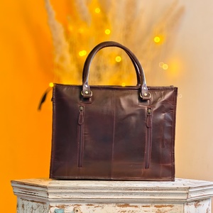 Nuevo Bolso Tote de Cuero Hecho a Mano de Alta Calidad, a la Moda, de Gran Capacidad, con Pelo de Vaca, Colección de Lujo para Mujer - Product Image 3