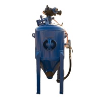 Machine de sablage abrasif mixte de type ouvert industrielle, équipement de sablage automatique en gros pour le traitement des surfaces métalliques