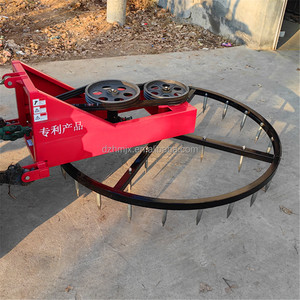 Herse <span class=keywords><strong>à</strong></span> disques électrique pour tracteur avec boîte de vitesses et roulement pour le nivellement des terres et le broyage du sol - Product Image 5